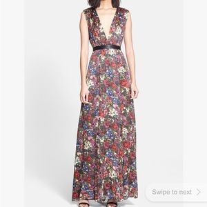 Alice and Olivia floral Gown Triss